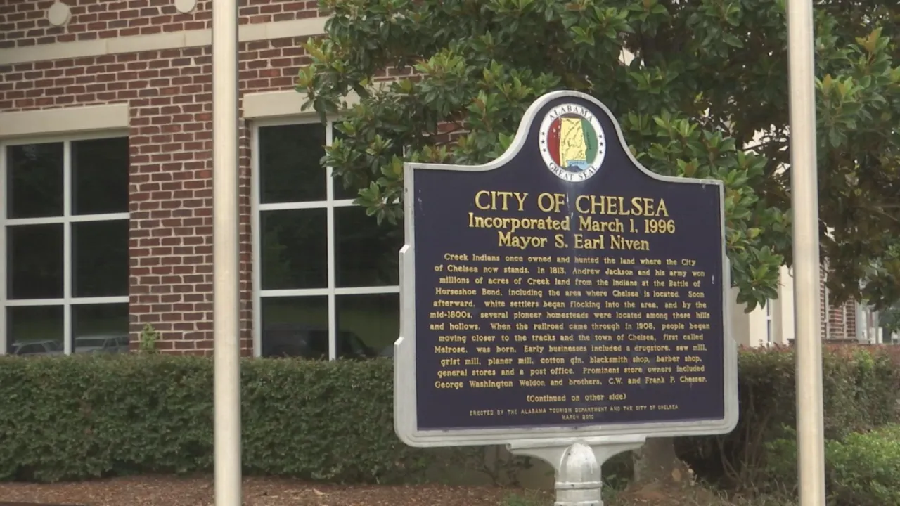 City of Chelsea Alabama Dumpster Cleanup