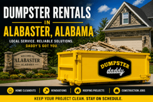 Alabaster Dumpster Rentals Services